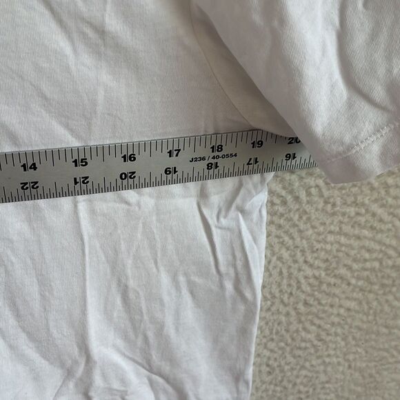 J Crew Broken In T Shirt Mens Size‎ Small White - Picture 5 of 9